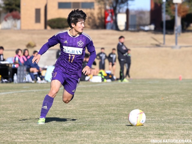 [MOM1019]広島大MF酒井大斗(4年)_取り戻したJリーガーの夢は強い決意に…きっかけは選抜活動と東福岡の同期