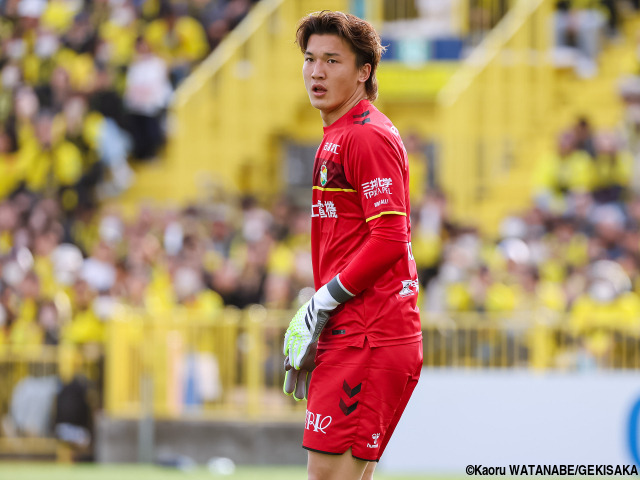 新潟GK藤田和輝が千葉へのレンタルから復帰「離れていた期間で自分が成長したことをプレーで証明」