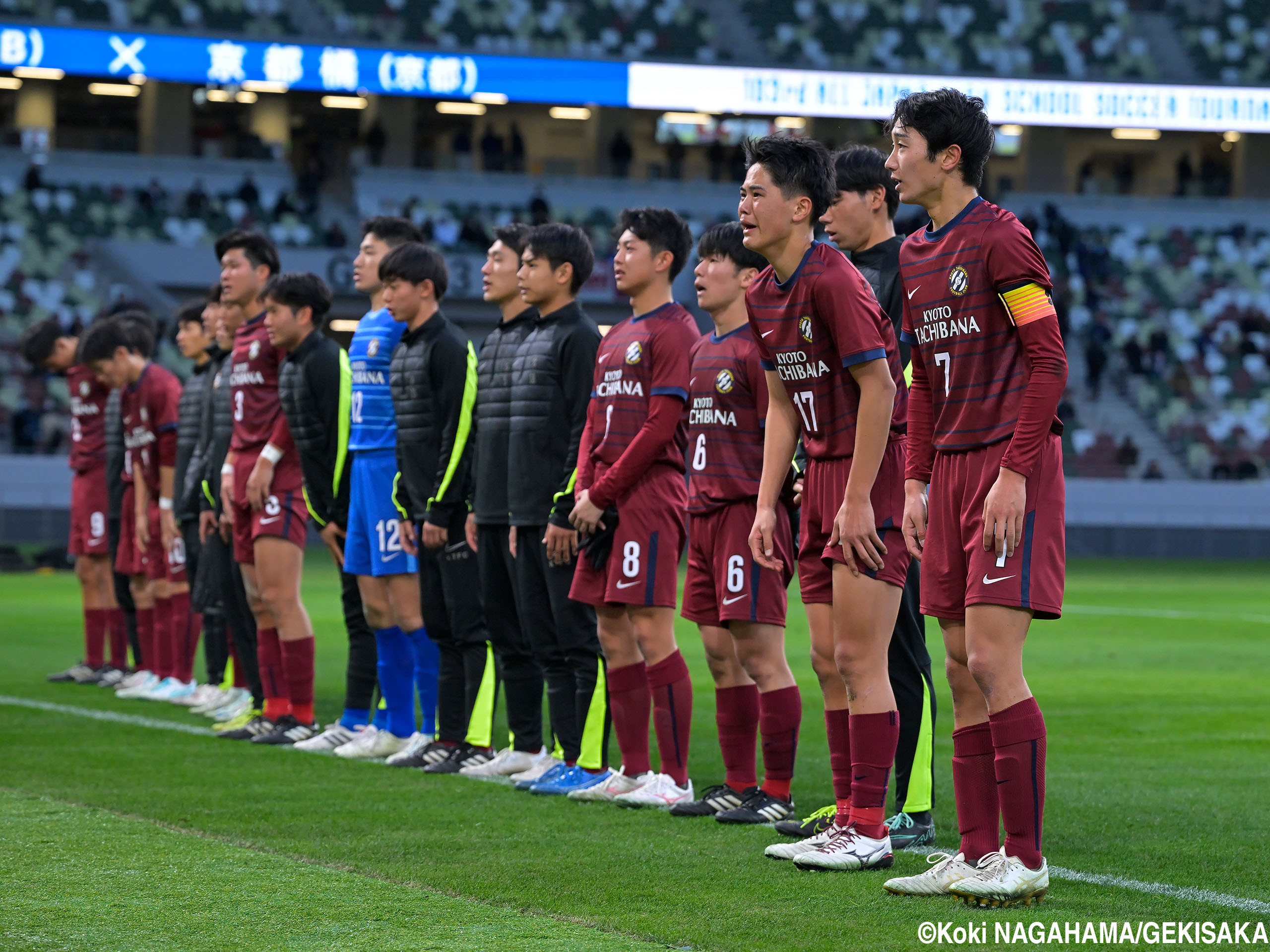 同点ゴールの2分後に失点...開幕戦で敗退の京都橘が涙(11枚)