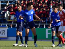 昨年夏王者・明秀日立が3回戦へ! 近大和歌山を完全封印、夏以降に成長した決定力で2ゴールこじ開ける