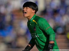 PKストップなど好セーブを連発した札幌大谷GK高路地琉葦(10枚)