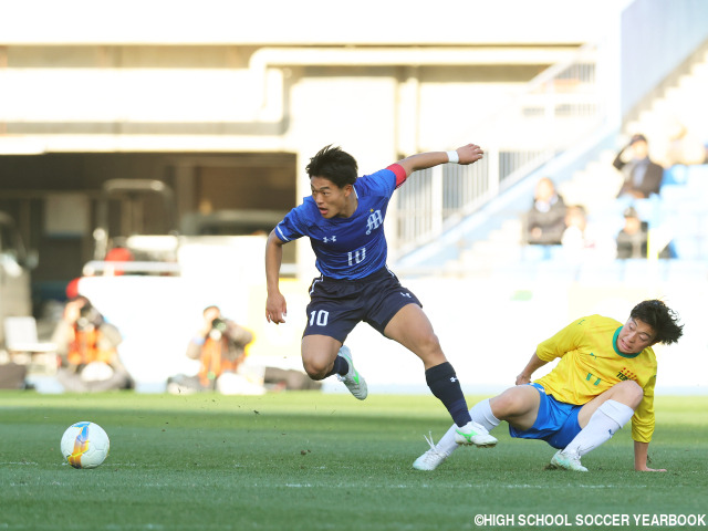 3度の決定機逸もPK戦5人目のキッカーで勝利を決める一撃!明秀日立FW竹花龍生「ゴールは次に取ってあるので、待っていてください」