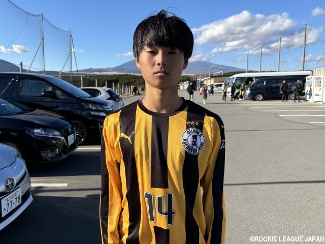 [MIZUNO CHAMPIONSHIP U-16]優秀選手:前橋育英MF松下歩夢「この大会で優勝するために努力してきたので、優勝できて良かった」