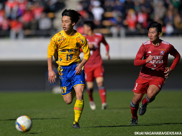 鎖骨骨折欠場のDF緑川に代わる先発出場、上田西DF山浦琉央の未来を変えた“意味のある大敗”