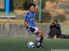 [NEW BALANCE CUP]U-16代表、Jクラブ練習参加も経験。飯塚MF保科剛はプロ入り、違いを見せつけるため「尖った部分も尖らしながら...」