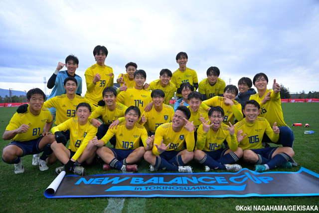 [NEW BALANCE CUP]U-16日本一世代の鹿島学園が“裏選手権”制覇。目標の3冠に本気で挑戦