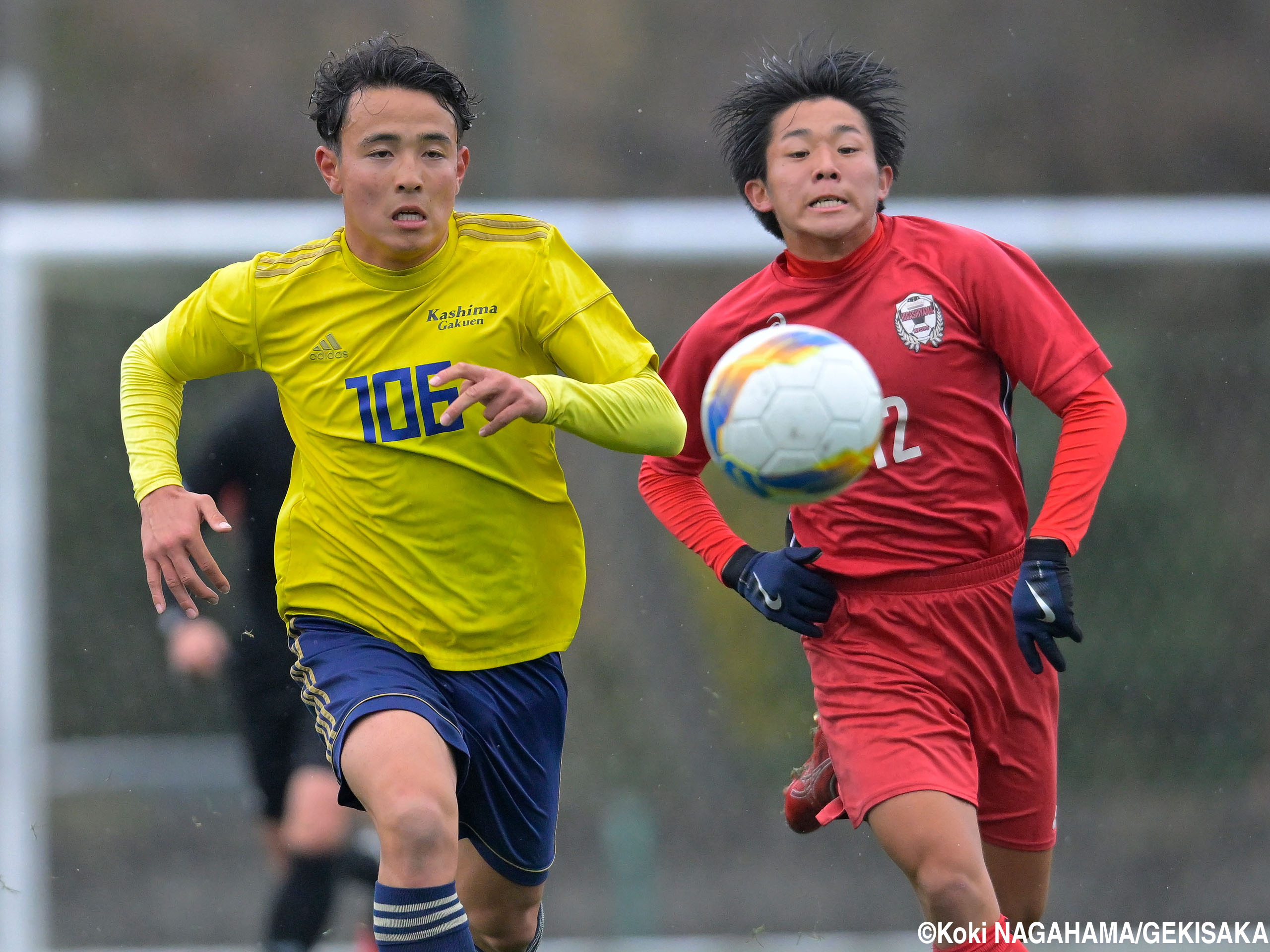 [NEW BALANCE CUP]鹿島学園は1年時から先発の左SB清水やGKプムラピースリブンヤコが奮闘(6枚)