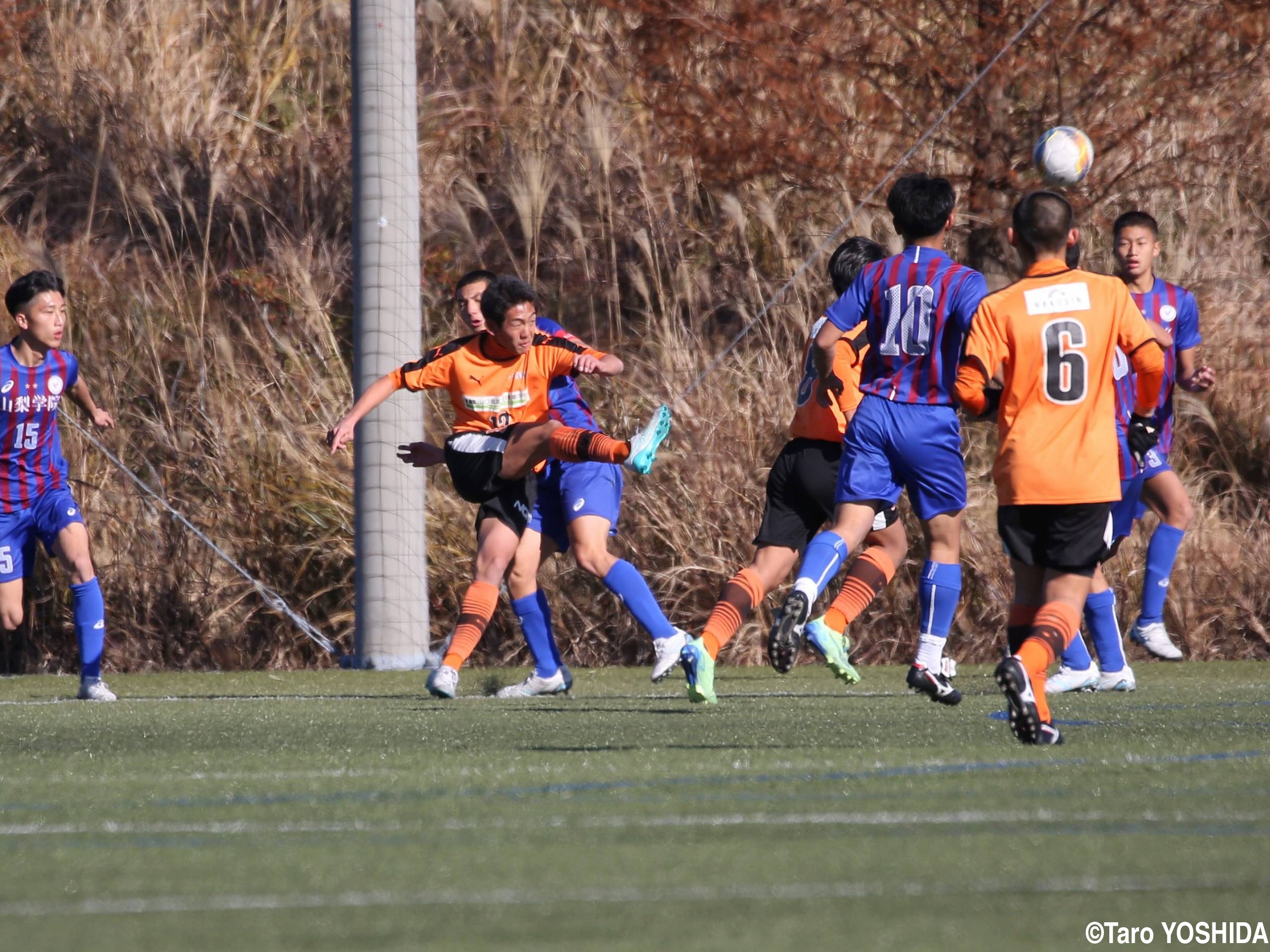 [MIZUNO CHAMPIONSHIP U-16]高川学園は失点の1分後に交代出場FW山崎が同点弾(6枚)