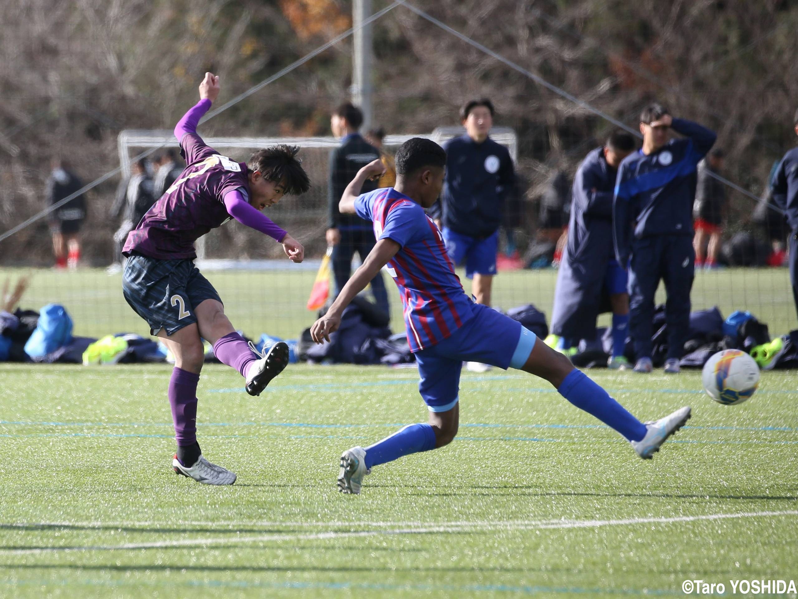 [MIZUNO CHAMPIONSHIP U-16]山梨学院が2点先取も、上越が追いつき2-2ドロー(36枚)