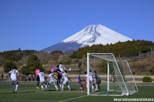 日本高校選抜候補が選考合宿初戦・駒澤大戦で4発勝利!! 佐藤耕太、大石脩斗、山野春太、オノノジュ慶吏のFW陣がゴール