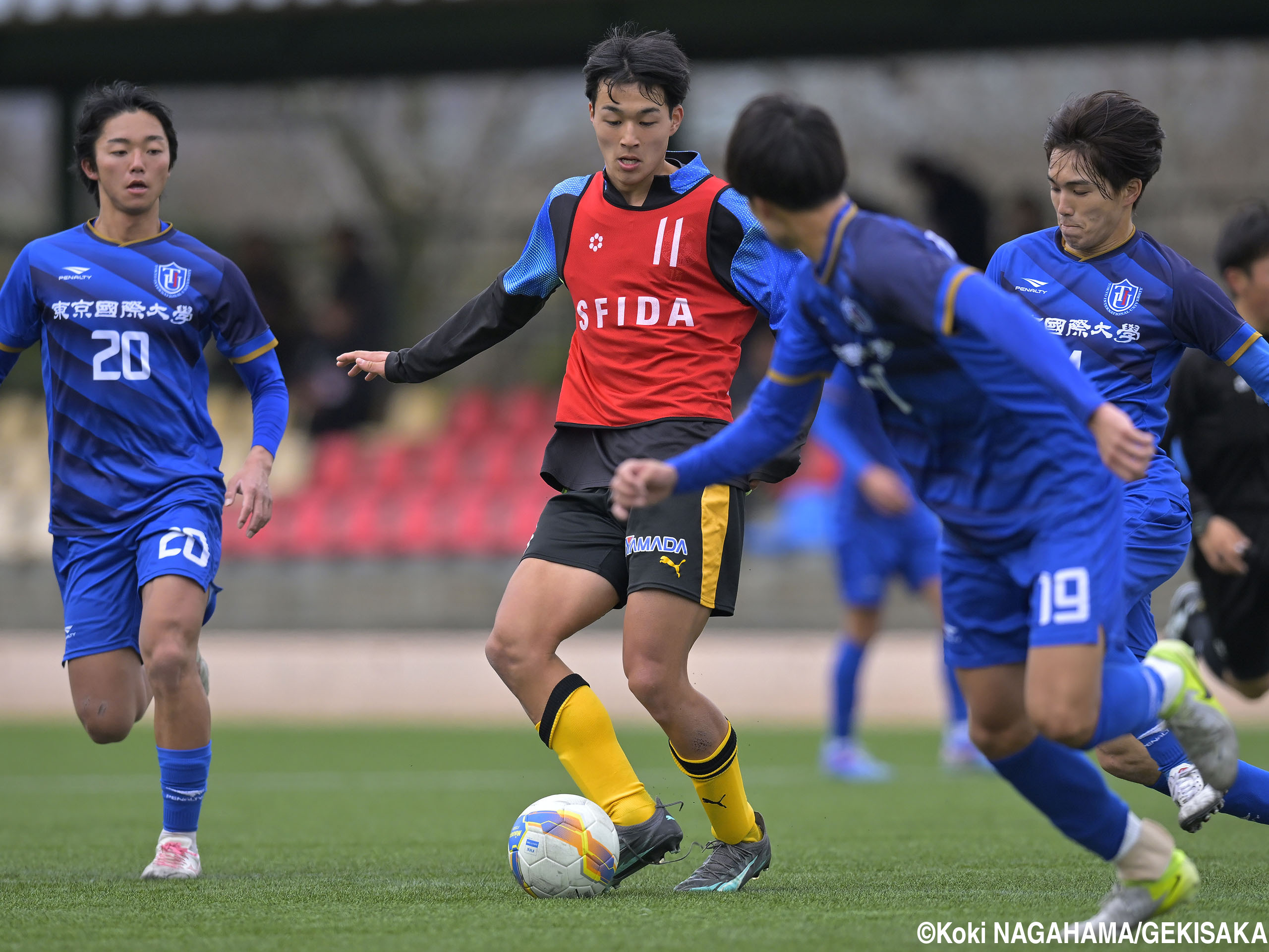 日本高校選抜候補がインカレ出場校・東京国際大と対戦!! 4本合計5得点も敗戦:Vol.2(30枚)