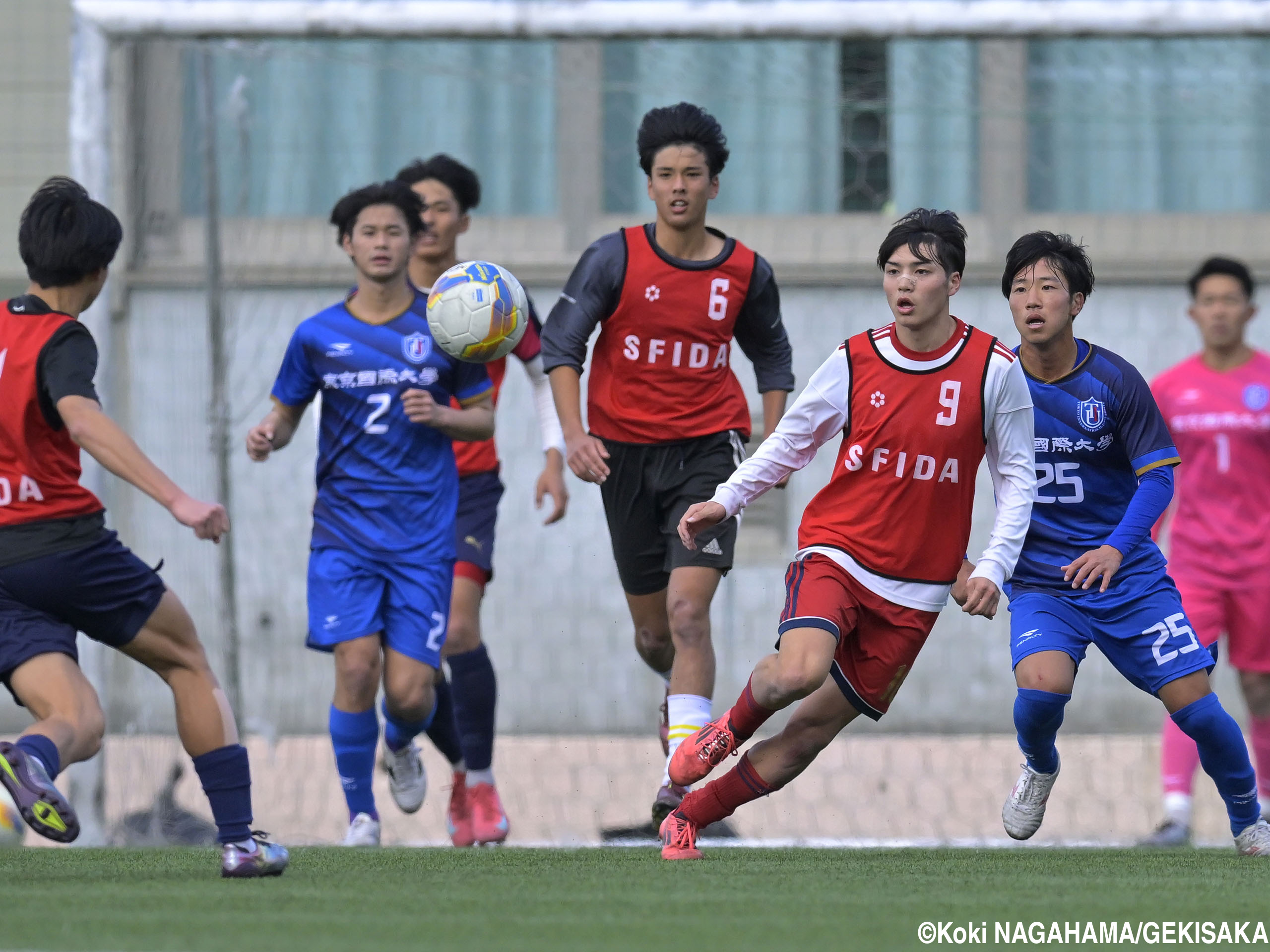 U-17日本高校選抜候補が東京国際大と練習試合!! インカレ出場の関東強豪校に挑戦:Vol.2(40枚)