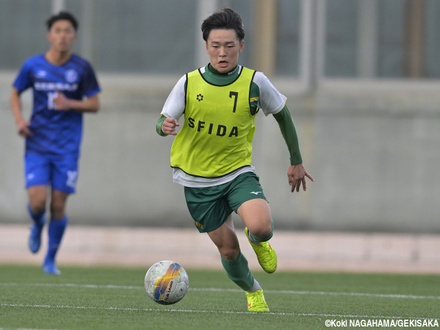 選手権で3戦連発も無得点の準々決勝で敗退。”ジェフ愛”の強いMF篠塚怜音(静岡学園)は今年、「あの一歩が出せるように」