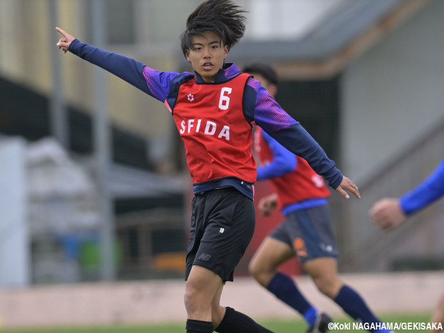 [ゲキサカ×高校選抜候補]尚志MF大内完介「日本代表で活躍する」