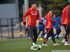 ベルギーから帰国即合流で恩師とも再会…U-20日本代表が誇る長身FW道脇豊、欧州近隣で輝く同世代FWの活躍に「負けていられない」