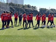 練習試合翌日のU-20日本代表はリカバリーメニュー…TPと道脇豊&市原吏音は約1時間で汗流す、梅木は別メニュー