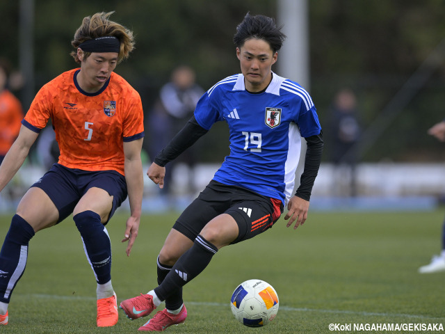 桐光学園から高卒プロ、そして日の丸背負う“俊輔”…U-20日本代表MF齋藤俊輔(水戸)「同じようになれるように」