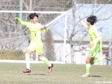 [新人戦]帝京安積がMF阿久津のFK弾などで2点を先取。明桜に追いつかれるも、PK戦で初戦突破(30枚)