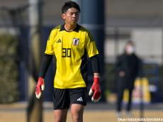 U-20日本代表GK荒木琉偉(G大阪)は練習試合1本目スタメン…長野を45分完封(8枚)