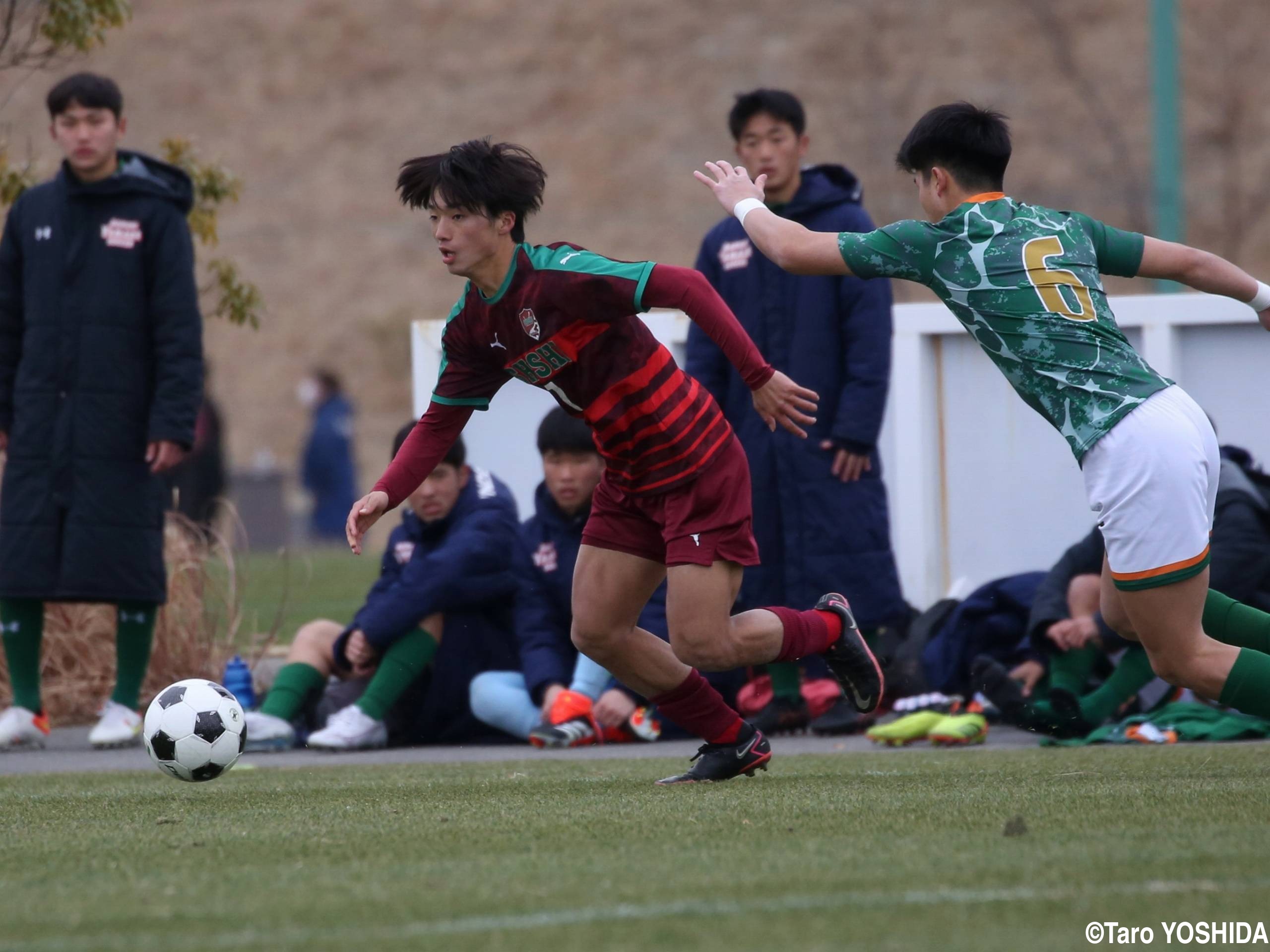 [新人戦]東北大会でブレイクの尚志MF臼井、青森山田戦でも1ゴール(6枚)