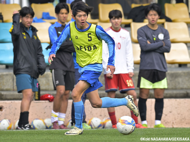 [ゲキサカ×U-17高校選抜候補]桐光学園DF萩原慶「もっと練習しなきゃと感じた」