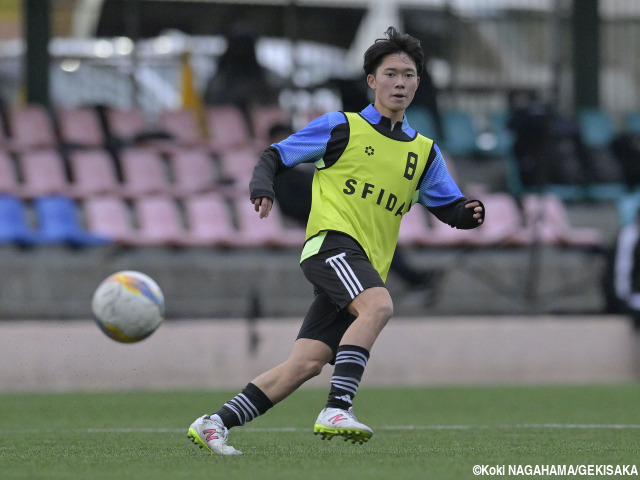 [ゲキサカ×U-17高校選抜候補]前橋育英MF平林尊琉「結果を残す」