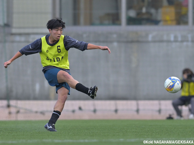 [ゲキサカ×U-17高校選抜候補]前橋育英MF柴野快仁「日本を代表するサッカー選手になる」