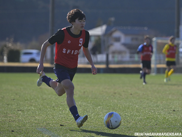 [ゲキサカ×U-17高校選抜候補]富士市立MF山崎絢心「ゴールが取れるところへ走り込めるようになっている」