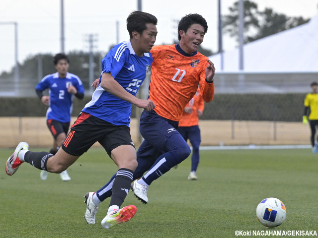 U-20日本代表帯同でJ3相手に爪痕残すも「全然でした」…J注目の185cm大器・鹿児島城西FW大石脩斗は自らに厳しく、日本一掲げる新シーズンへ