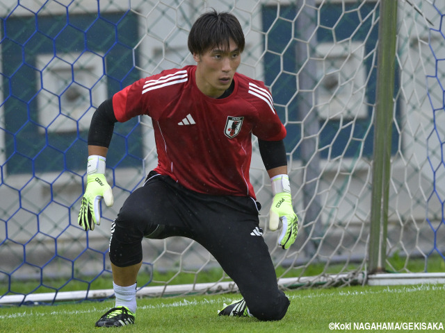 過去2大会の明暗知るGK大迫敬介「いつ出てもいい準備はできていた」連覇への大一番、アウェー日韓戦へ