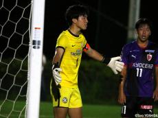 [プリンスリーグ関西1部]選手権でも活躍。京都橘を支えるゲーム主将GK平(4枚)