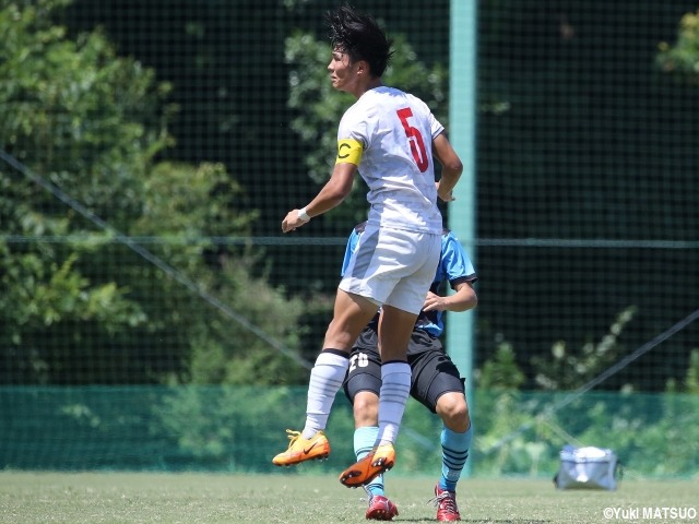 神村 MOM5181]神村学園DF中野陽斗(3年)_2戦連続完封の立役者!! Jクラブ練習