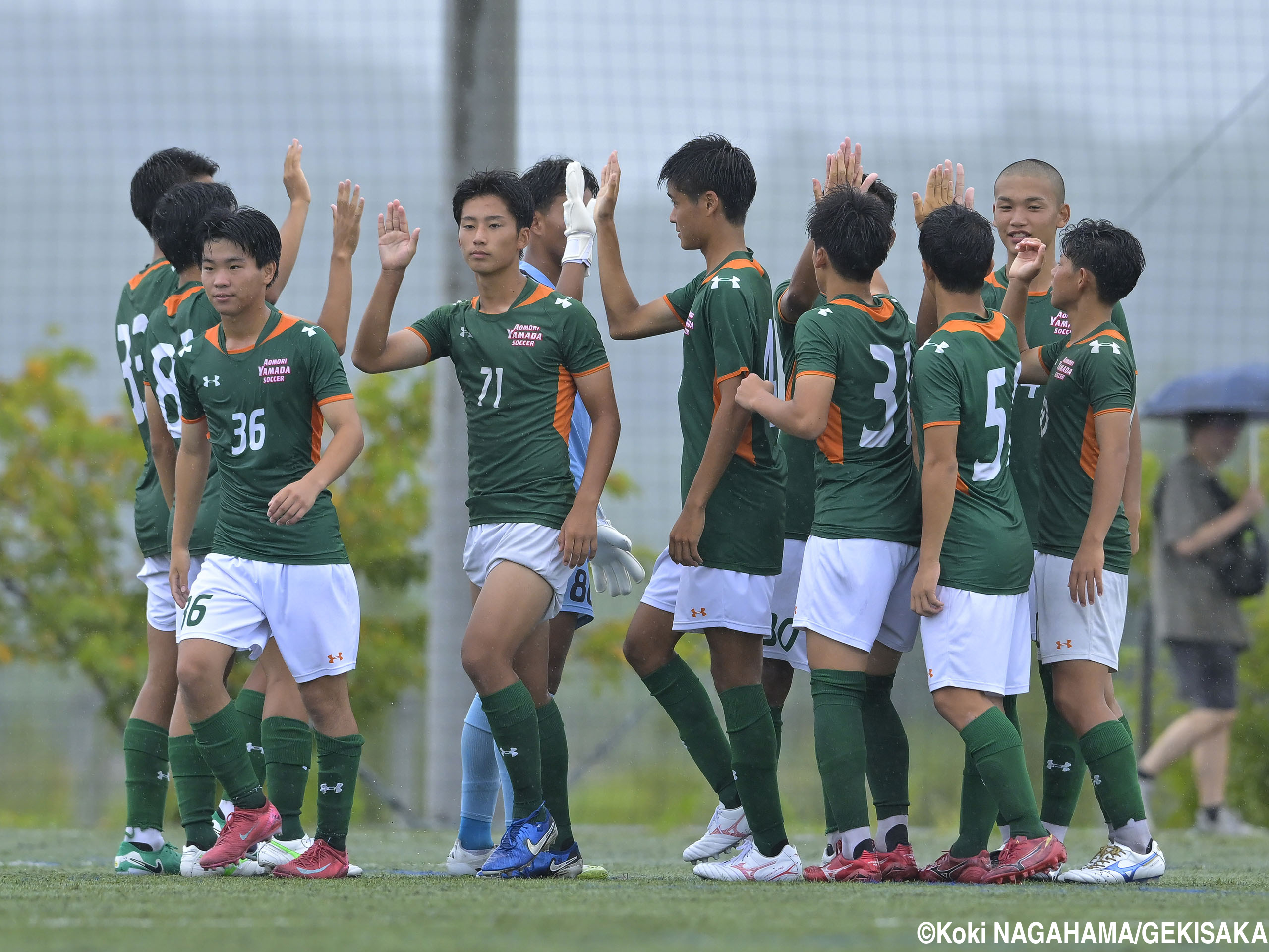 NBCS U-16]青森山田は2-0で快勝発進。第2節も8-0で制し、決勝Tへ