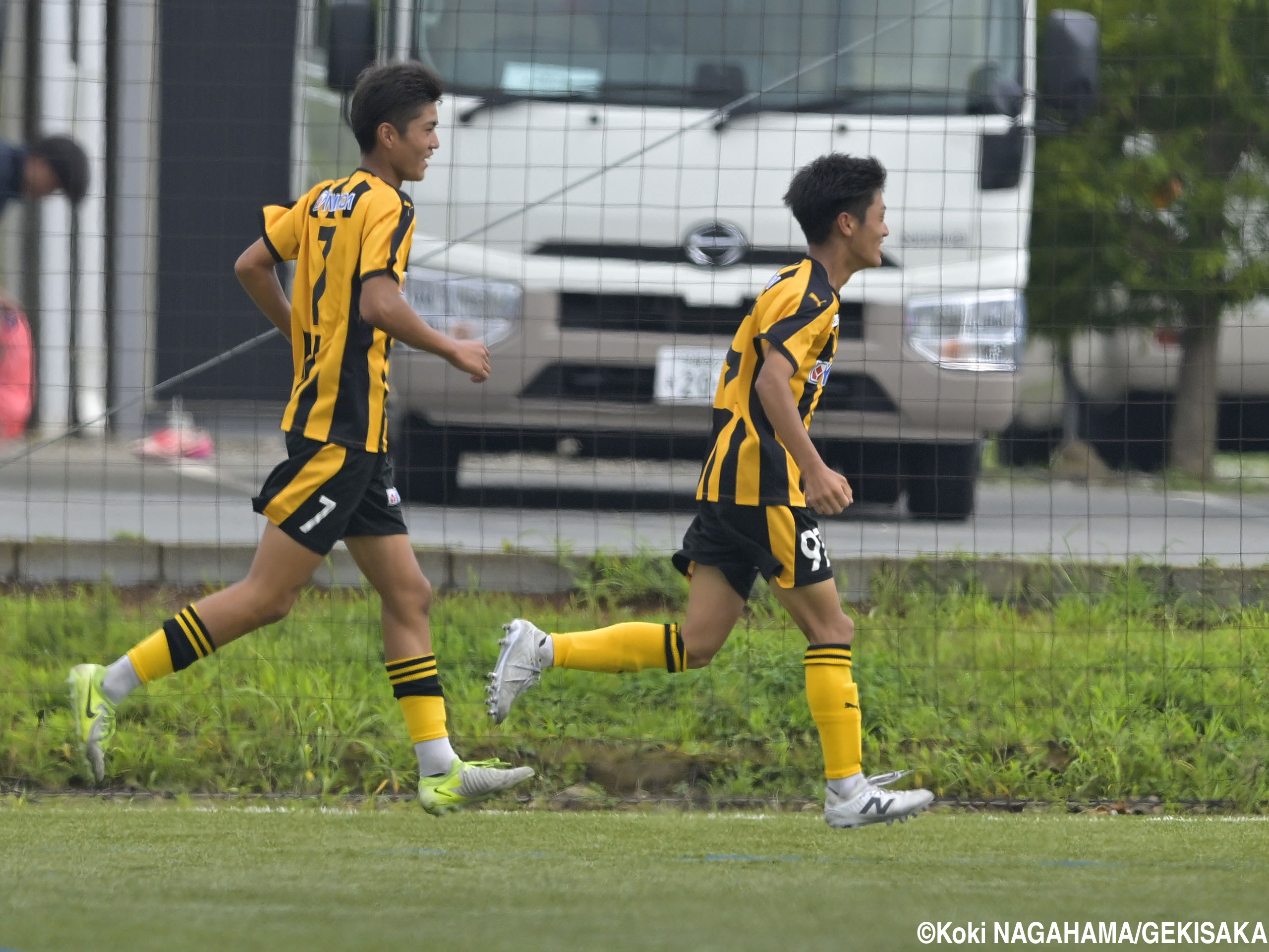 前橋育英サッカー部　選手支給ウインドブレーカー 前橋育英サッカー部 選手支給ウインドブレーカー