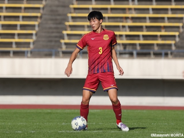 MOM5286]神戸弘陵DF西田啓人(3年)_無駄にしなかったサッカーができない