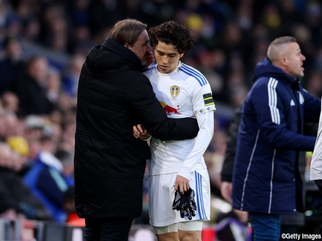 田中碧が途中出場からボール回収で存在感もまさかの途中交代…リーズ