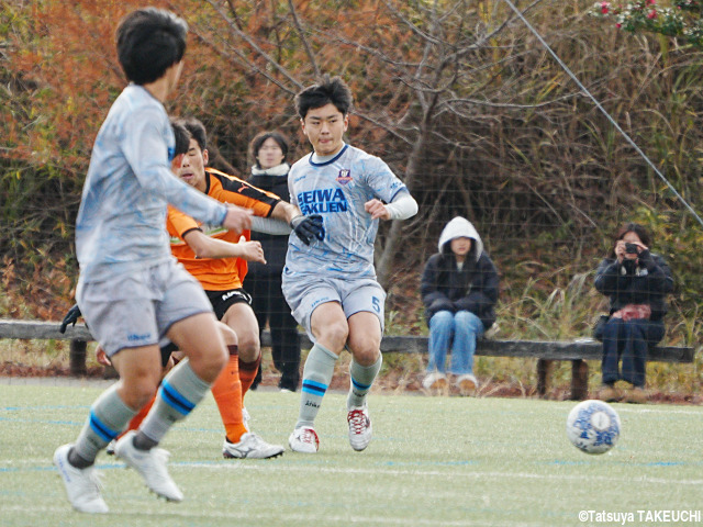 MOM5339]聖和学園DF澤村新(1年)_「足もとの技術も少しずつ自信がついて