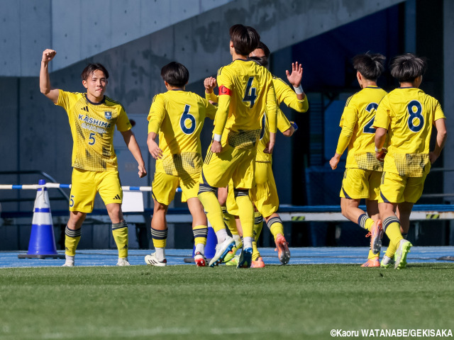 鹿島学園が興國を3発撃破!17年ぶり4強! 立役者は大阪出身DF清水朔玖