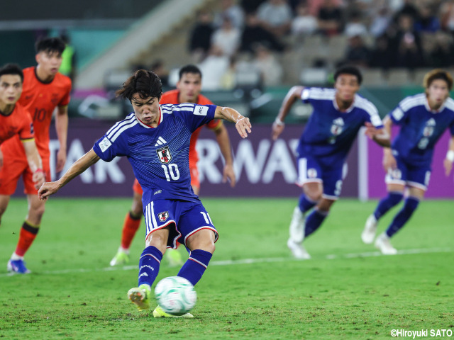 成長を実感できる大会になった」アジアMVPに輝いた佐藤龍之介(FC東京