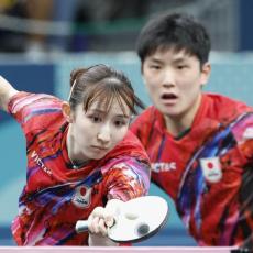 卓球混合ダブルス 張本・早田組の「メダル獲得」を初戦で潰した謎の北朝鮮ぺアの実力