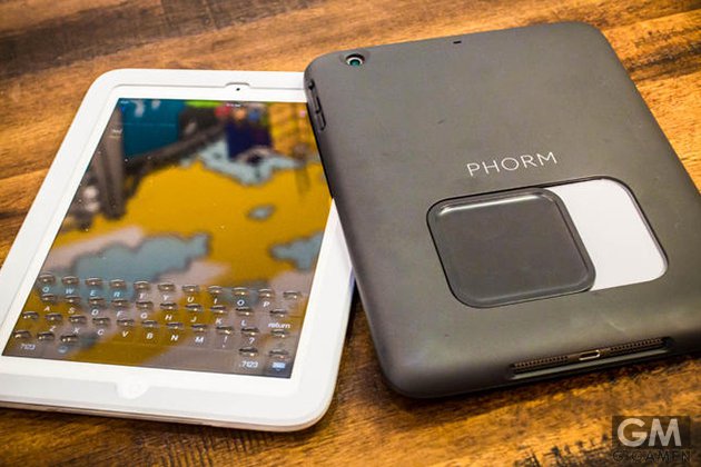物理キーボードがぷくりと浮き出るApple iPad Miniケース「Phorm」