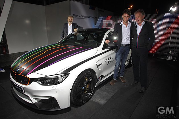 特別限定車 「BMW M4 DTM Champion Edition」。日本へは5台が割り当てられた。