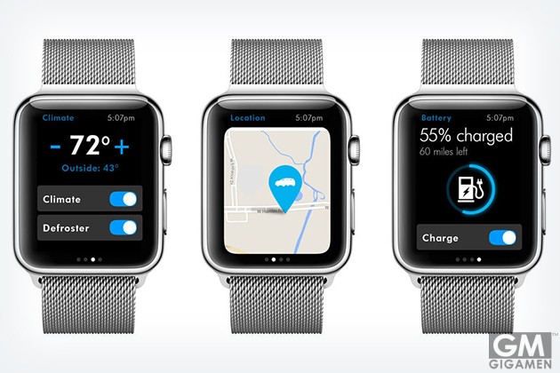 フォルクスワーゲン、Apple Watch向けCar-Netアプリを発表