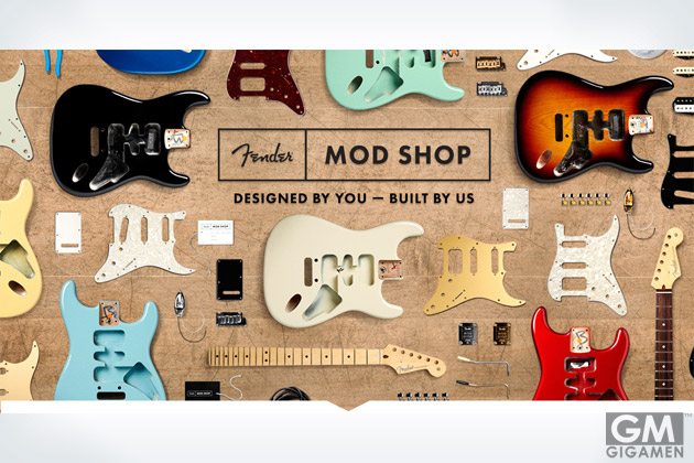 ギターやベースを自由にデザインできるフェンダー「Mod Shop」が登場