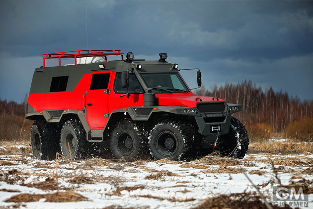 とにかく悪路に強い8輪車 露atv シャーマン 記事詳細 Infoseekニュース