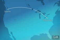 アラスカ航空、シアトルとピッツバーグを結ぶ唯一の直行便開設へ