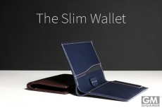 素材は最高級並、薄さは半分の二つ折り財布『スリムウォレット』