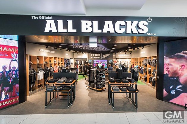 オールブラックス初の公式店舗がオークランド空港にオープン