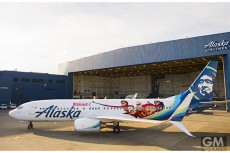 アラスカ航空、ピクサー新作『インクレディブル2』特別機を公開