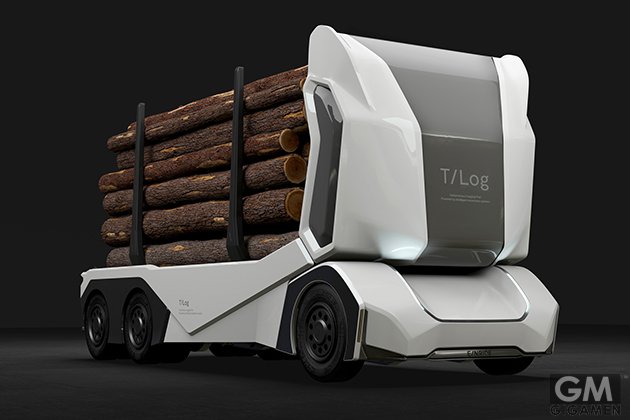【映像あり！】スウェーデンの新興企業が考案した全電気自立伐採トラック